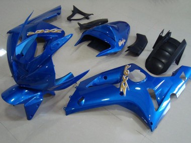 Purchase 2003-2004 Light Blue Kawasaki ZX6R Motorcycle Fairing UK