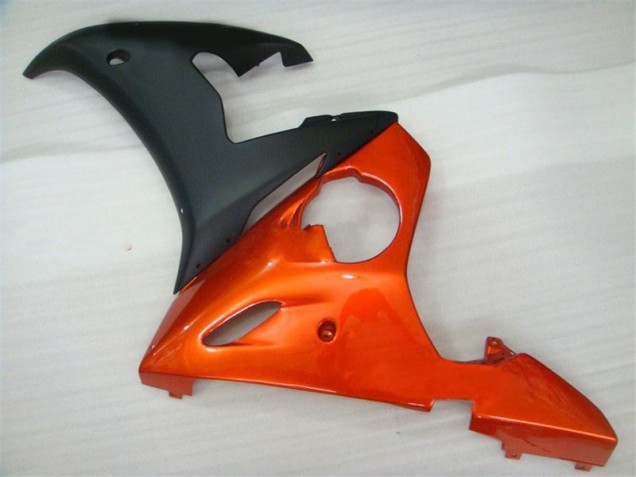 Purchase 2003-2005 Orange Black Yamaha YZF R6 Motorcycle Fairings UK