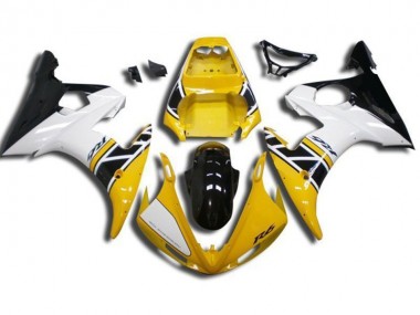 Purchase 2003-2005 Yellow Yamaha YZF R6 Bike Fairings UK