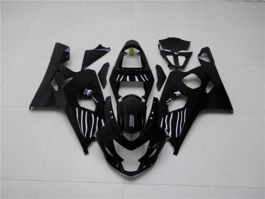 Purchase 2004-2005 Glossy Black Suzuki GSXR 600/750 Bike Fairing Kit UK