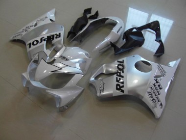 Purchase 2004-2007 White Repsol Honda CBR600 F4i Motorcylce Fairings UK