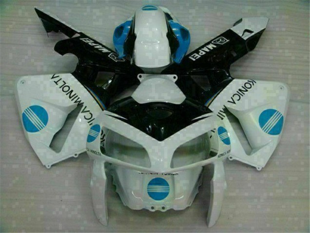 Purchase 2005-2006 White Blue Honda CBR600RR Motorcyle Fairings UK