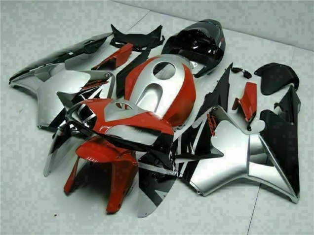 Purchase 2005-2006 Black Silver Red Honda CBR600RR Motorcycle Fairings UK