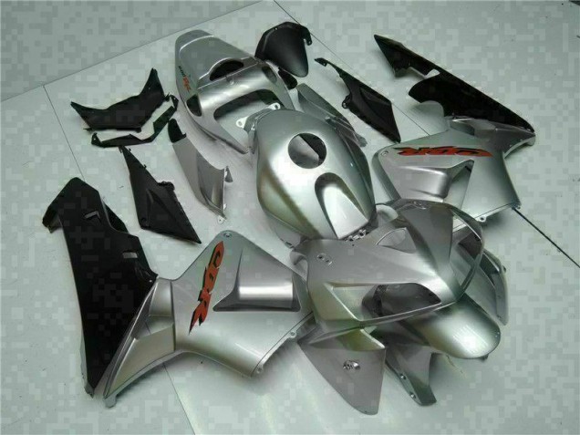 Purchase 2005-2006 Silver Honda CBR600RR Bike Fairing Kit UK