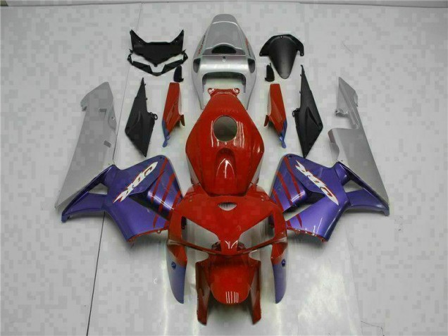Purchase 2005-2006 Red Purple Honda CBR600RR Motorbike Fairing Kits UK