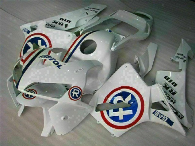 Purchase 2005-2006 White Honda CBR600RR Bike Fairings UK