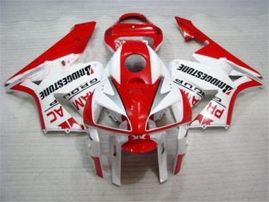 Purchase 2005-2006 Red White Honda CBR600RR Bike Fairings UK