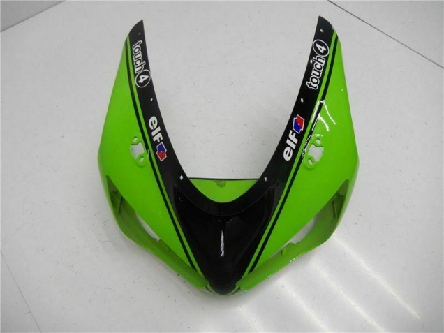 Purchase 2005-2006 Green Kawasaki ZX6R Motorcycle Fairings Kit UK