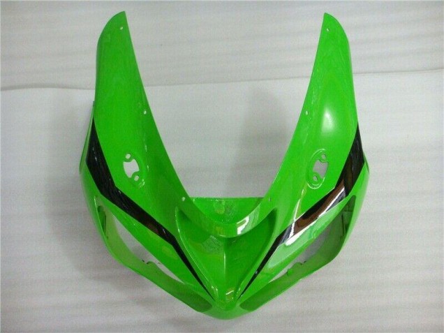 Purchase 2005-2006 Green White Black Kawasaki ZX6R Motorcyle Fairings UK