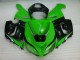 Purchase 2005-2006 Green White Black Kawasaki ZX6R Motorcyle Fairings UK