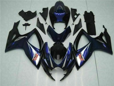 Purchase 2006-2007 Black Blue Suzuki GSXR 600/750 Motorbike Fairing Kits UK