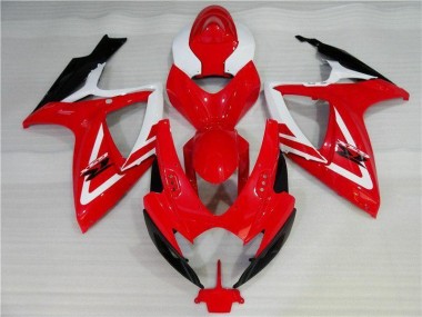 Purchase 2006-2007 Red White Suzuki GSXR 600/750 Motorbike Fairing UK