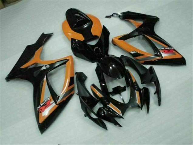 Purchase 2006-2007 Black Orange Suzuki GSXR 600/750 Bike Fairings UK