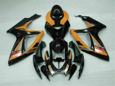 Purchase 2006-2007 Black Orange Suzuki GSXR 600/750 Bike Fairings UK