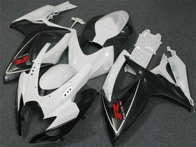 Purchase 2006-2007 White Suzuki GSXR 600/750 Motorcycle Fairing Kits UK