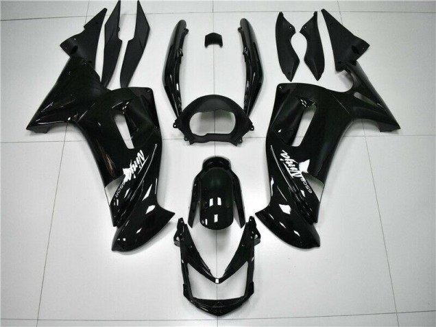 Purchase 2006-2008 Glossy Black Kawasaki EX650 Motorbike Fairings UK