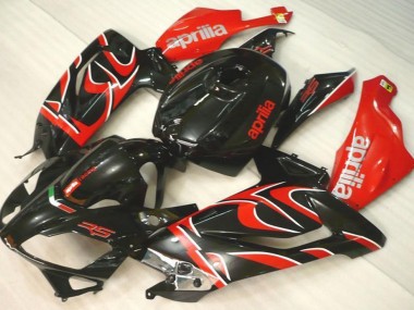 Purchase 2006-2011 Black Red Aprilia RS125 Motorcylce Fairings UK