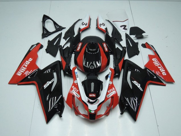 Purchase 2006-2011 Black and Red Aprilia RS125 Motorcycle Fairing UK