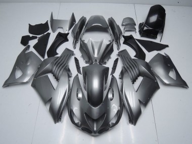 Purchase 2006-2011 Glossy Grey Kawasaki ZX14R ZZR1400 Replacement Motorcycle Fairings UK