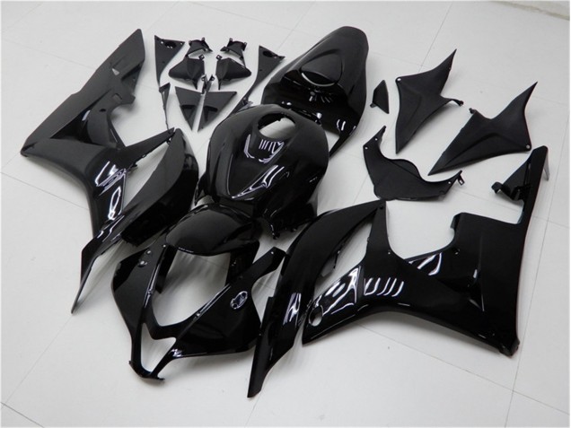 Purchase 2007-2008 Glossy Black Honda CBR600RR Bike Fairings UK