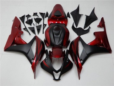 Purchase 2007-2008 Red Black Honda CBR600RR Bike Fairing UK