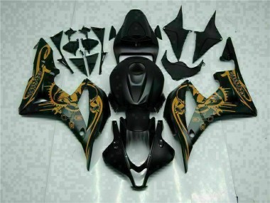 Purchase 2007-2008 Black Honda CBR600RR Motorcycle Fairing UK