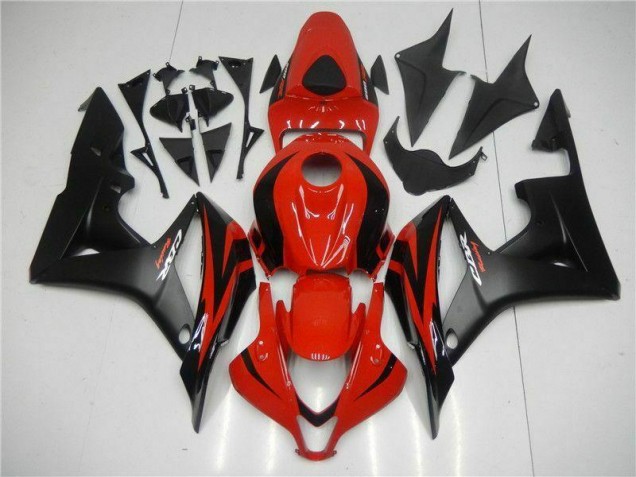 Purchase 2007-2008 Black Red Honda CBR600RR Motor Bike Fairings UK