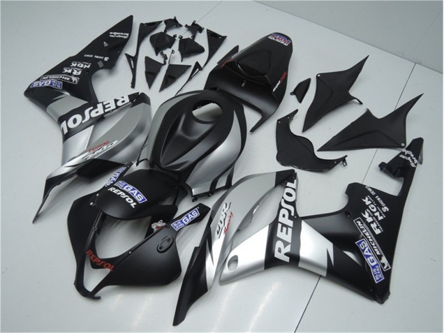 Purchase 2007-2008 Silver Repsol Black Honda CBR600RR Bike Fairings UK