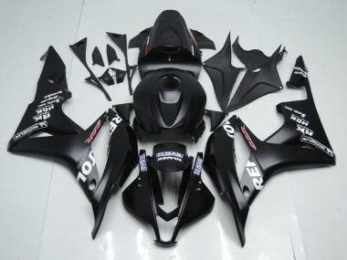 Purchase 2007-2008 Matte Black Repsol Honda CBR600RR Motorcyle Fairings UK