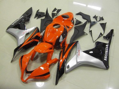 Purchase 2007-2008 Orange Silver Black Honda CBR600RR Moto Fairings UK