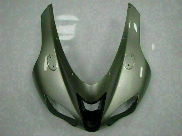 Purchase 2007-2008 Silver Kawasaki ZX6R Motorcycle Fairings Kits UK