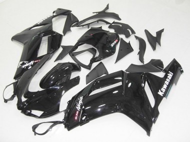 Purchase 2007-2008 Glossy Black Kawasaki ZX6R Motorcycle Bodywork & Bodywork UK