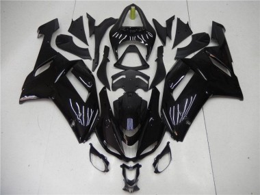 Purchase 2007-2008 Glossy Black Kawasaki ZX6R Motorcycle Bodywork UK