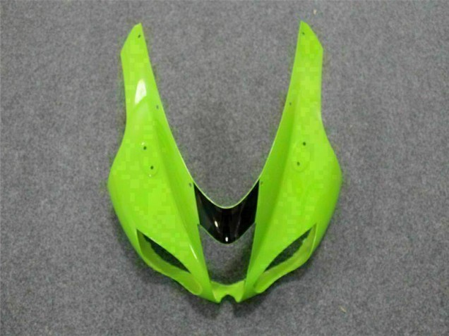 Purchase 2007-2008 Green Black Kawasaki ZX6R Motorcycle Fairings Kit UK