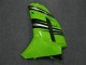 Purchase 2007-2008 Green Black Kawasaki ZX6R Motorcycle Fairings Kit UK