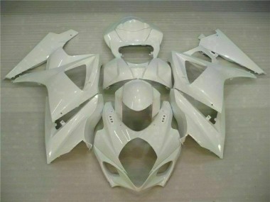 Purchase 2007-2008 White Suzuki GSXR 1000 K7 Motorcycle Fairing UK