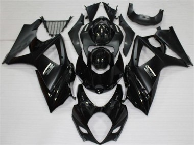 Purchase 2007-2008 Black Suzuki GSXR 1000 K7 Motorcycle Replacement Fairings UK