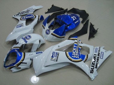 Purchase 2007-2008 Blue Lucky Strike Suzuki GSXR 1000 K7 Motorbike Fairing UK