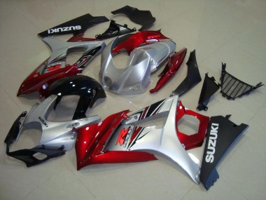 Purchase 2007-2008 Red Black Silver Suzuki GSXR 1000 K7 Motorcycle Replacement Fairings UK