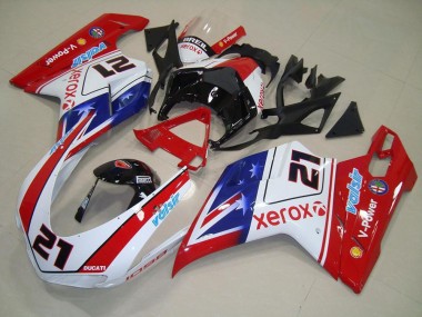 Purchase 2007-2014 Xerox 21 Ducati 848 1098 1198 Moto Fairings UK