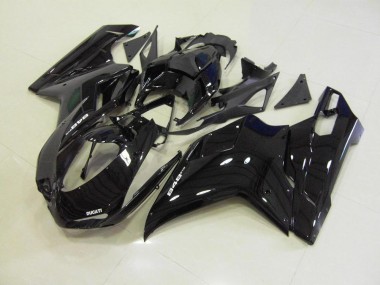 Purchase 2007-2014 Glossy Black Ducati 848 1098 1198 Motorcycle Fairings UK