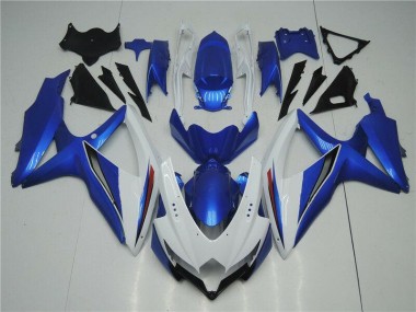 Purchase 2008-2010 White Blue Suzuki GSXR 600/750 Replacement Fairings UK