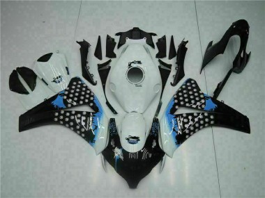 Purchase 2008-2011 White Black Honda CBR1000RR Moto Fairings UK