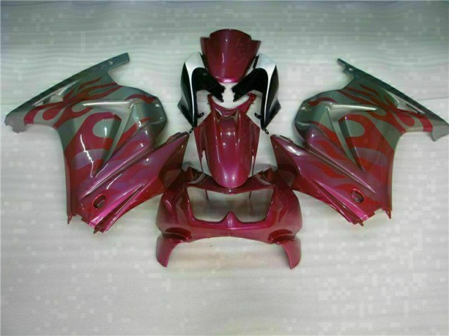 Purchase 2008-2012 Purple Red Kawasaki EX250 Replacement Motorcycle Fairings UK