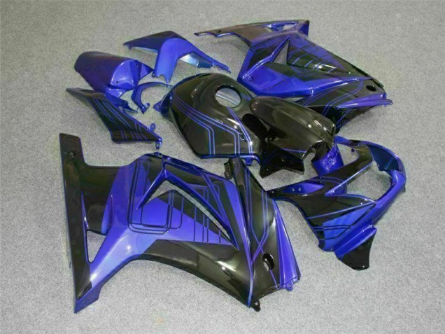 Purchase 2008-2012 Black Blue Kawasaki EX250 Bike Fairing Kit UK