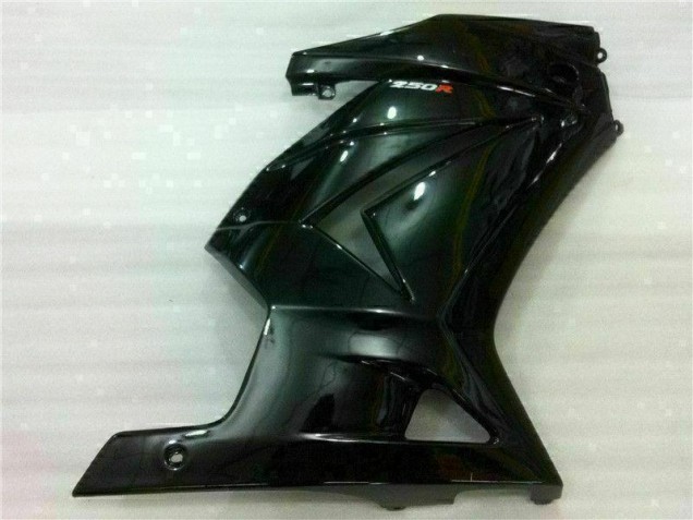 Purchase 2008-2012 Black Kawasaki EX250 Motorcyle Fairings UK