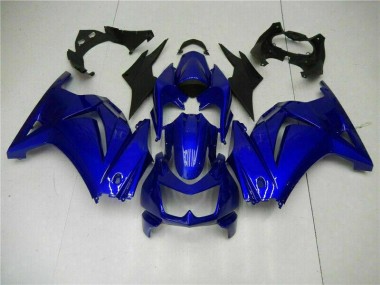 Purchase 2008-2012 Glossy Blue Kawasaki EX250 Motorcycle Fairings Kit UK