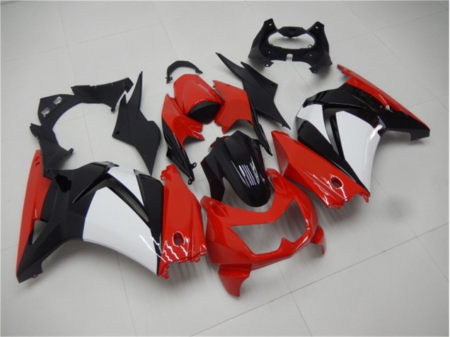 Purchase 2008-2012 Red Black White Kawasaki EX250 Motorcycle Fairings UK