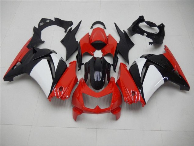 Purchase 2008-2012 Red Black White Kawasaki EX250 Motorcycle Fairings UK