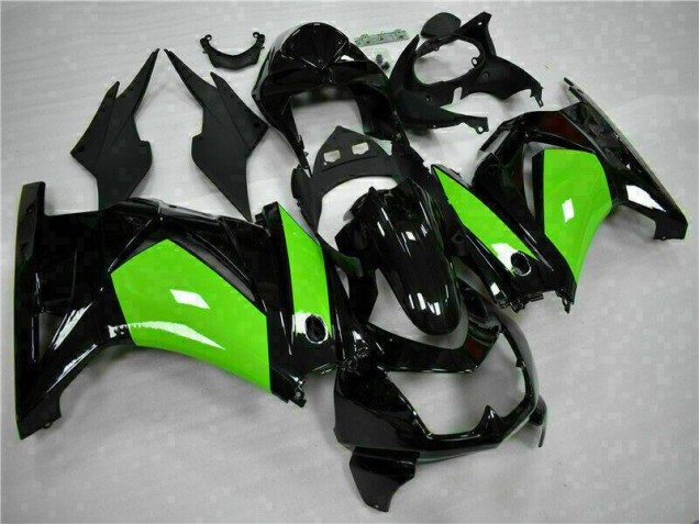 Purchase 2008-2012 Black Green Kawasaki EX250 Motorbike Fairings UK